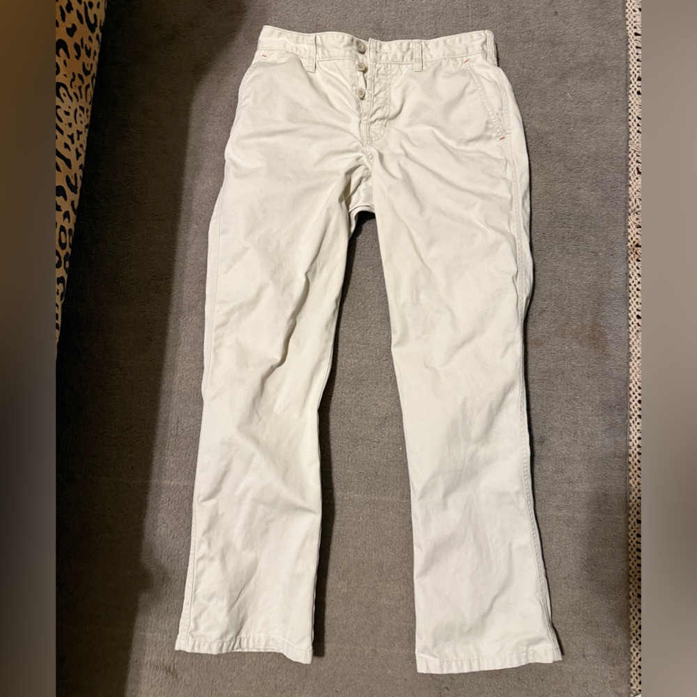 Abercrombie & Fitch Vintage Light Khaki Chinos Petite 2P 28” Inseam